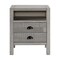 Alaterre Furniture Windsor 2-Drawer Wood Nightstand, Driftwood Gray ANWI0132 - alternate 5